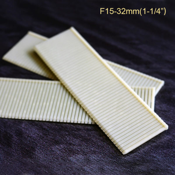 樹(shù)脂直釘/塑料排釘 F15-32mm (1-1/4") 15ga系列 Finish Nails